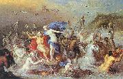 Frans Francken II Der Triumphzug von Neptun und Amphitrite France oil painting artist